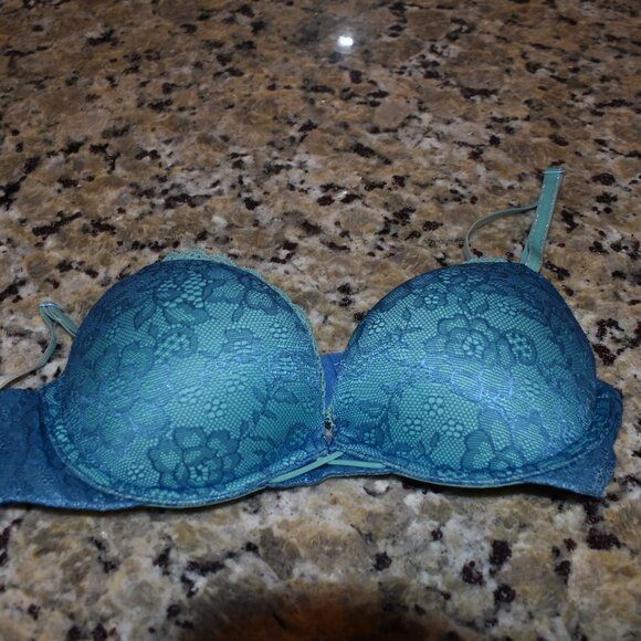 Cosmopolitan Teal Bra Size 34B - Picture 1 of 3